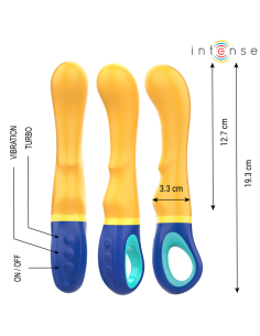 INTENSE - GELTONAS G-SPOT VIBRATORIUS PUSASIS 2