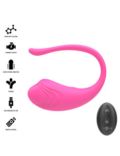 INTENSE - OLIVIA PINK VIBRATING EGG WITH REMOTE CONTROL 2