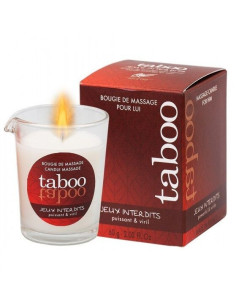 RUF - TABOO MASSAGE CANDLE FOR HIM JEUX INTERDITS WILD LICHEN AROMA
