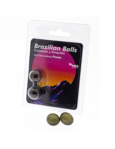 TALOKA - 2 BRAZILIAN BALLS POWER EFFECT EXCITING GEL 2