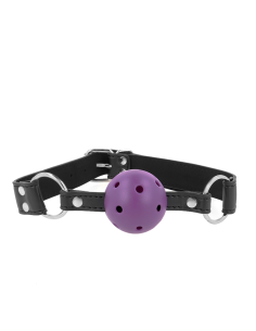 KINK - KVĖPUOJANTIS KAMUOLYS 4 CM KAMŠTELIS SU DVIGUBA KNIEDĖMIS VIOLETINIS 62,5 x 2,5 CM REGULIUOJAMAS 42-58 CM
