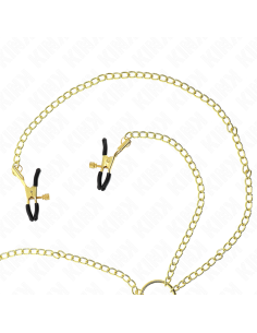 KINK - 4 NIPPLE AND CLIT CLAMPS ADJUSTABLE GOLD 2