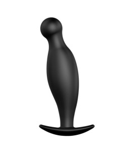 PRETTY LOVE – silikoninis analinis kaištis 11,7 cm, juodas
