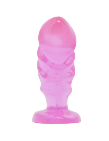 BAILE - UNISEX ANAL PLUG WITH PINK SUCTION CUP