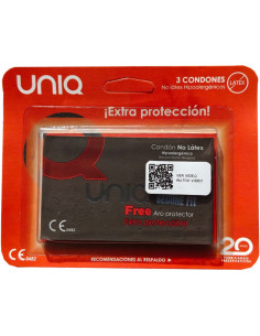 UNIQ - SECURE FIT LATEX-FREE CONDOMS 3 UNITS