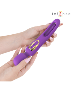 INTENSE - CHRISTY VIBRATING WAND WITH FLIPPING TONGUE 2