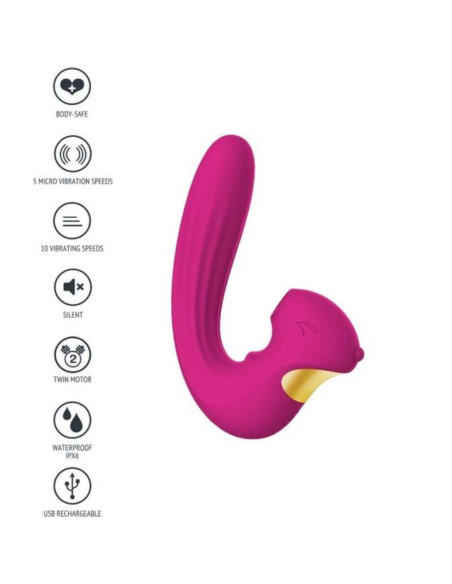XOCOON - CELESTIAL LOVE VIBE STIMULATOR FUCHSIA