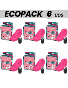 ECOPACK 6 VIENETAI - HAPPY LOKY VIBRUOJAMOS KELNĖS SU NUOTOLINIO VALDYMO VALDYMU