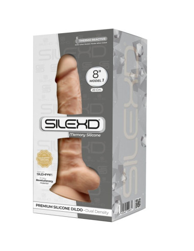 SILEXD - MODEL 1 REALISTIC PENIS PREMIUM SILEXPAN SILICONE 20 CM