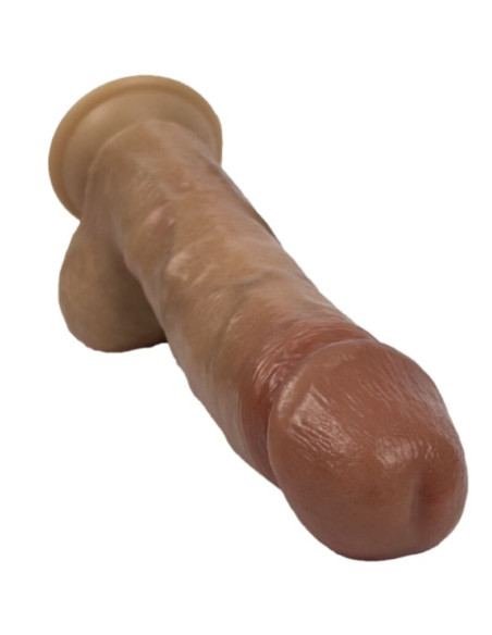 SILEXD - MODEL 2 REAL SKIN SUPER REALISTIŠKAS VARPAS TERMO REAKTYVUS 21 CM PREMIUM SILEXPAN BROWN