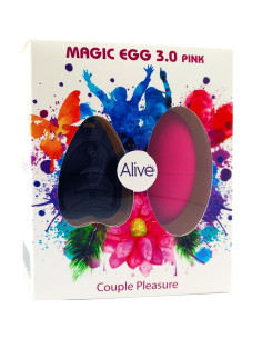 ALIVE - MAGIC EGG 3.0 VIBRATING EGG REMOTE CONTROL PINK 2