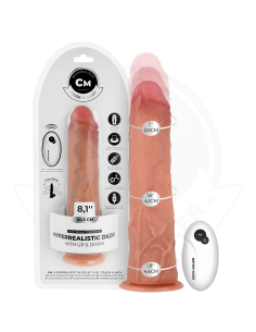 COCK MILLER - HYPER-REALISTIC DILDO WITH SUCTION CUP AND THRUSTING WITH REMOTE CONTROL 20.5 CM 2