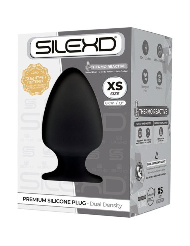 SILEXD - MODEL 1 ANAL PLUG PREMIUM SILEXPAN SILICONE PREMIUM THERMOREACTIVE SIZE XS