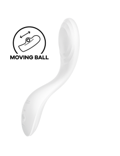 SATISFYER - RRROLLING PLEASURE GSPOT VIBRATOR WHITE