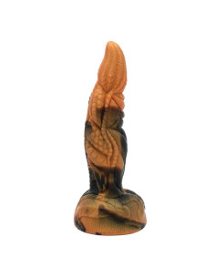 POWER MONSTERS - TYRANNOSAURUS BICOLOR FANTASY SILICONE DILDO 20.5 CM Ø 5 CM