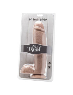 GET REAL - DILDO 25,5 CM SU KIUŽIKLIAIS ODOS 2