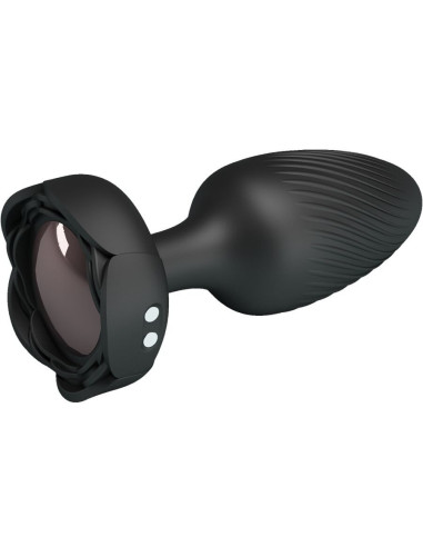 PRETTY LOVE - VARIAN analinis kaištis su LED lempute, juodas, 10,8 cm