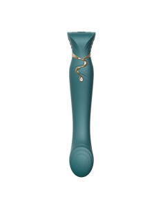 ZALO - KARALIENĖS G-SPOT PULSAS BANGŲ VIBRACIJOS ŽALIAS 2