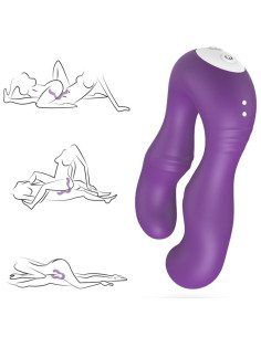 ARMONY - SERAPH VIBRATOR DOUBLE REMOTE CONTROL PURPLE 2