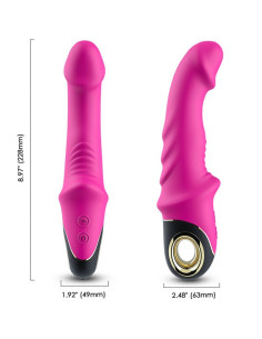 ARMONY - JOYBLADE DILDO VIBRATOR ROTATOR FUCHSIA