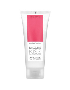 MIXGLISS - vandens pagrindu pagamintas lubrikantas, braškių skonio, 70 ml
