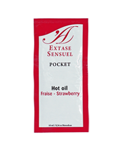 EXTASE SENSUAL - STRAWBERRY STIMULATING OIL 10 ML