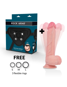ROCKARMY - HARNESS HAWK ROTATOR AND VIBRATOR 22 CM -O- 4.6 CM 2