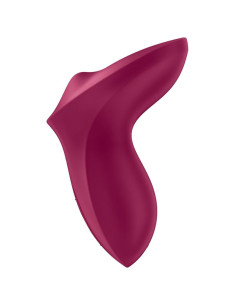 SATISFYER - EXCITERRR LAY-ON CLITORIS BERRY VIBRATOR 2
