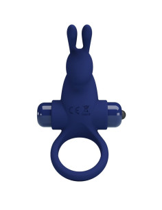 PRETTY LOVE - JIRO RABBIT RING WITH VIBRATION BLUE 2
