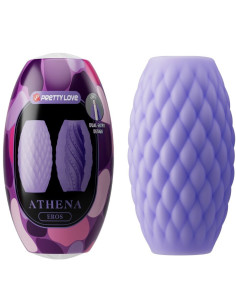 PRETTY LOVE - ATHENA EROS SILICONE MALE MASTURBATOR PURPLE