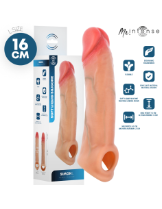 MR INTENSE - SIMON L SILICONE PENIS COVER 16 CM -Ø- 4.5 CM