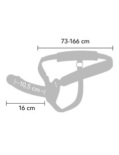 HIDDEN DESIRE - INFERNO VIBRATING PENIS SLEEVE STRAP-ON 16 CM 2
