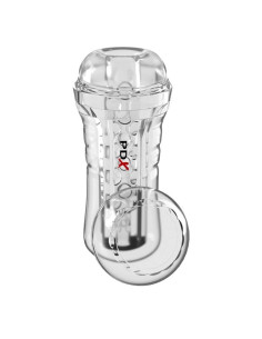 PDX ELITE - VIEWTUBE PLUS SEE-THRU EZ-GRIP TRANSPARENT STROKER 21 CM 2