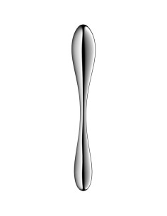 SATISFYER - STAR FORCE 3 STAINLESS STEEL DOUBLE-ENDED DILDO 2