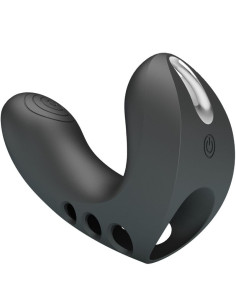 PRETTY LOVE - CAMELIA FINGER VIBRATOR 7 VIBRATIONS BLACK 2