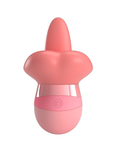 PRETTY LOVE - KYLEE LIEŽUVIO KLITORIAUS STIMULIACINIS AKIS, 10 VIBRACIJOS, NUDE PINK