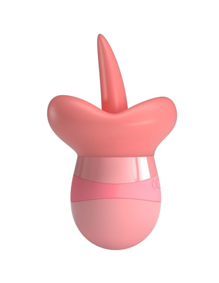 PRETTY LOVE - KYLEE LIEŽUVIO KLITORIAUS STIMULIACINIS AKIS, 10 VIBRACIJOS, NUDE PINK