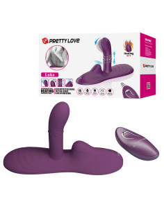 PRETTY LOVE - LUKA SIT-DOWN VIBRATOR WITH HEAT EFFECT AND REMOTE CONTROL 2