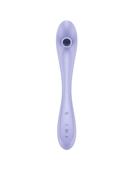 SATISFYER - EASY LOVER VIBRATOR and AIR PULSE STIMULATOR