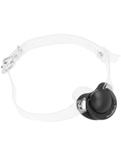 OHMAMA FETISH TRANSPARENT PACIFIER GAG 2