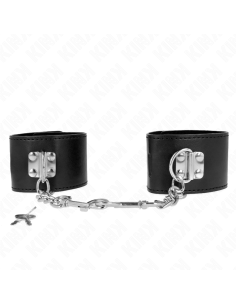 KINK - RIŠO ĮRAŠAI SU SPYNA, JUODOS, REGULIUOJAMI, 16–23 CM X 5,5 CM 2