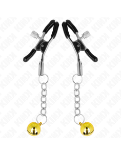 KINK - AUKSINIAI PAKABUKO SPENELIŲ LAIKIKLIAI JINGLE BELL 6 CM 2