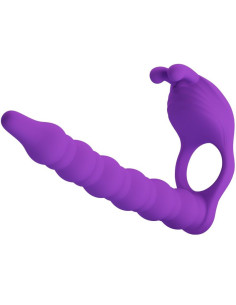 PRETTY LOVE – „Blackney“ penio žiedas su violetiniu vibratoriumi 2