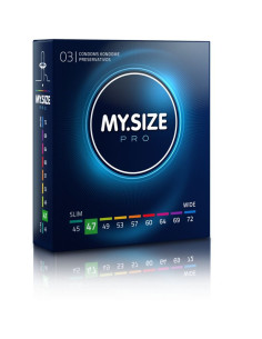 MANO DYDIS - PRO PREZERVATYVAI 47 MM 3 VNT.