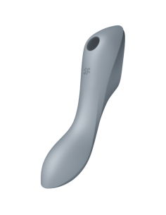 SATISFYER - CURVY TRINITY 3 AIR PULSE VIBRATOR GREY