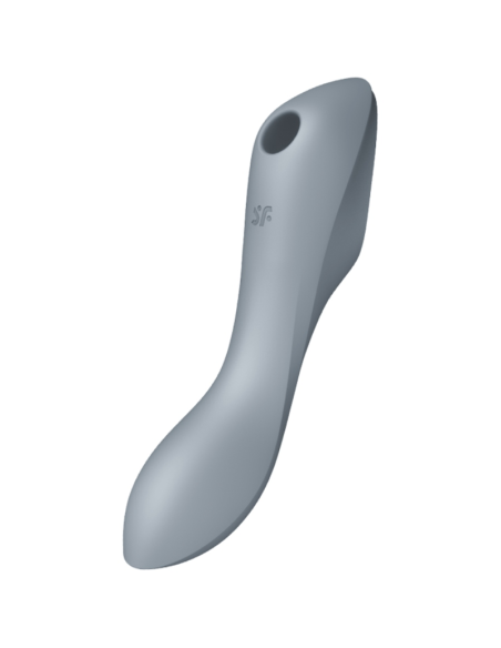 SATISFYER - CURVY TRINITY 3 AIR PULSE VIBRATOR GREY