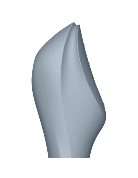 SATISFYER - CURVY TRINITY 3 AIR PULSE VIBRATOR GREY