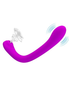 PRETTY LOVE - ALEX LILAC VIBRATOR AND CLITORAL SUCKER