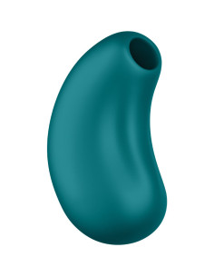 FUN FACTORY - CHERIE DOUBLE AIR PULSE VIBRATOR BOTTLE GREEN 2