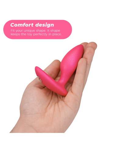 WE-VIBE - DITTO analinis kaištis vibratorius rožinis